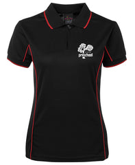Ladies Fit Piping Polo