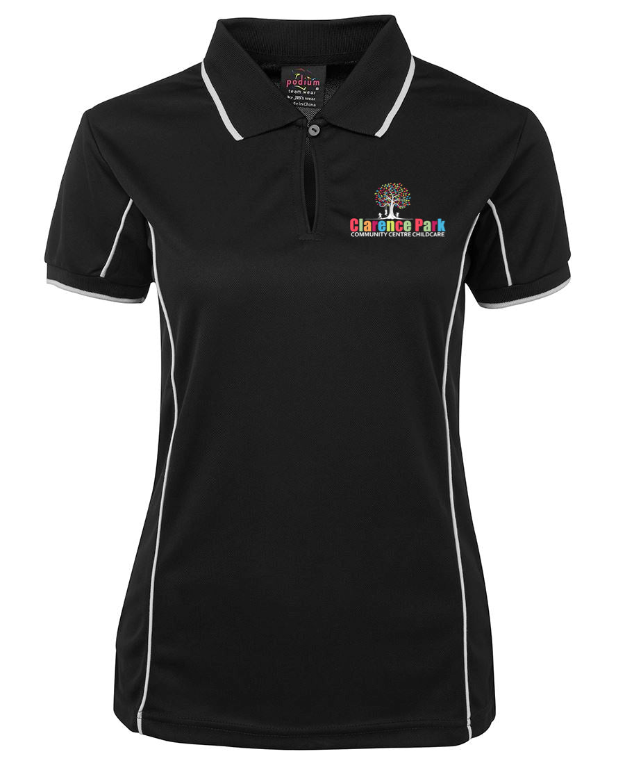 Ladies Fit Piping Polo