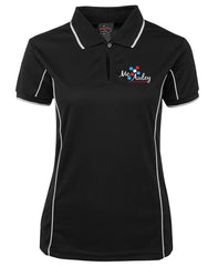 Ladies Fit Piping Polo