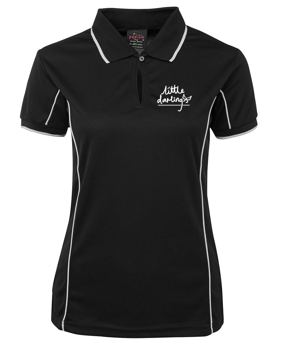 LADIES PIPING POLO