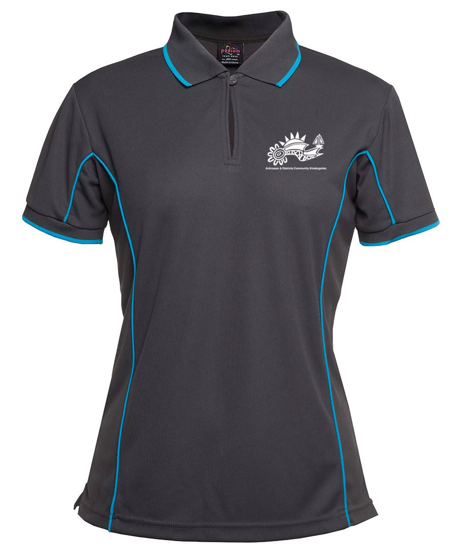 Ladies Fit Piping Polo