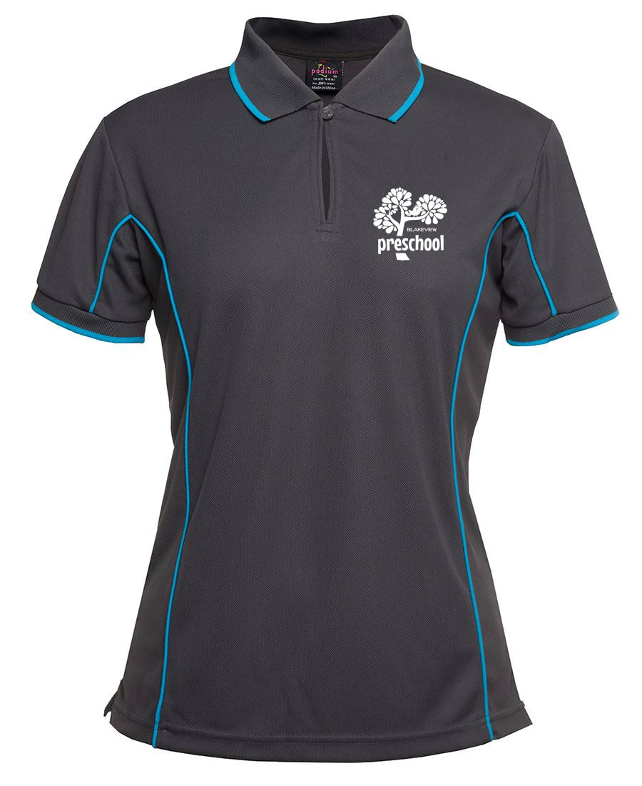 Ladies Fit Piping Polo