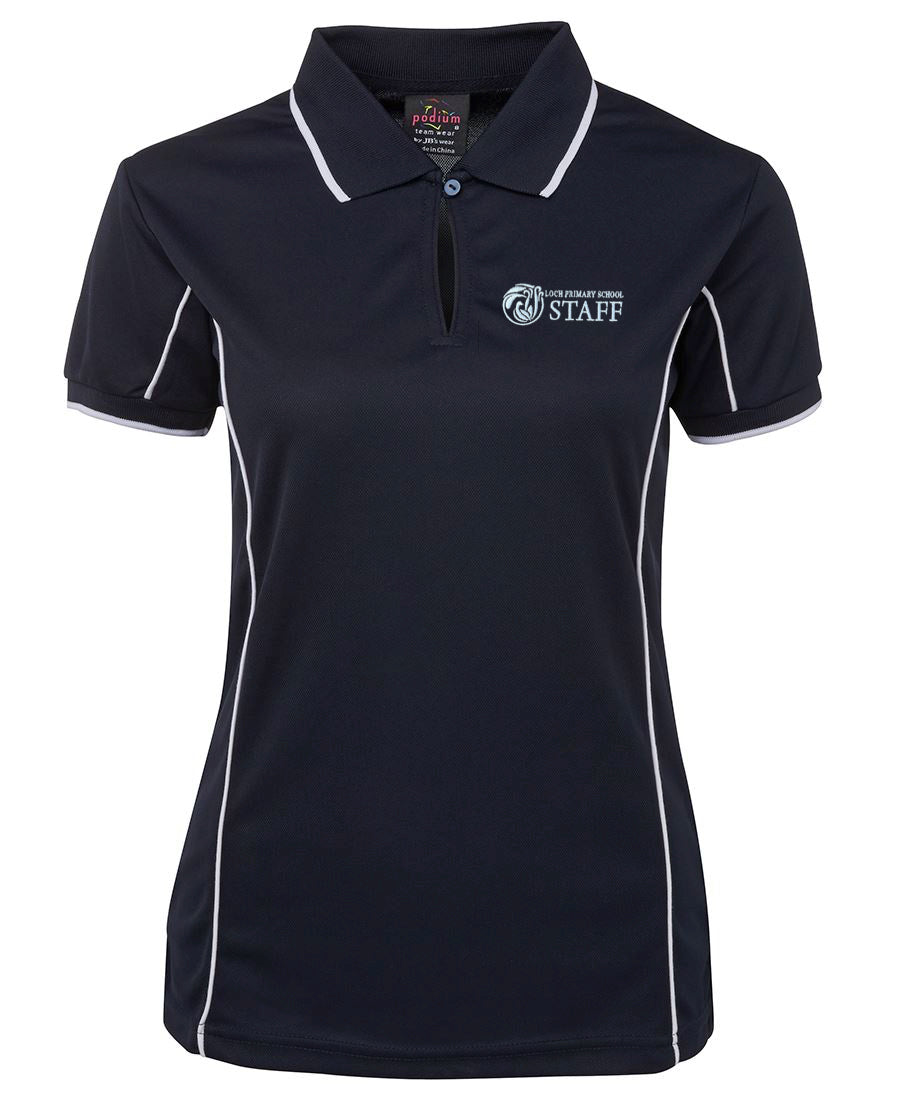Ladies Fit Piping Polo
