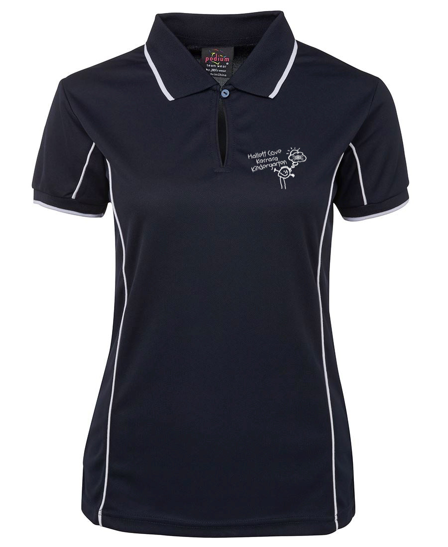 Ladies Fit Piping Polo