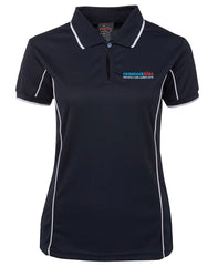 Ladies Fit Piping Polo