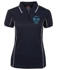 Ladies Fit Piping Polo