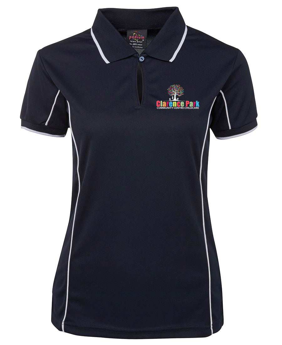Ladies Fit Piping Polo