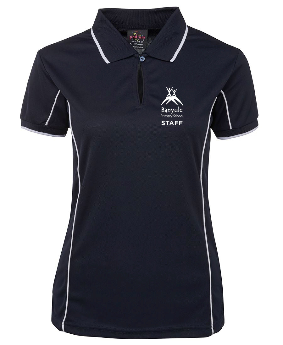 Ladies Fit Piping Polo