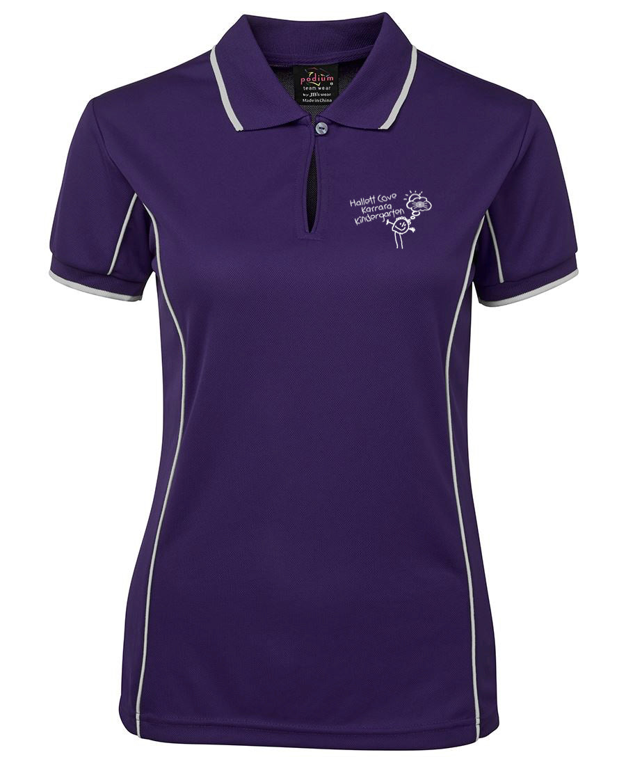 Ladies Fit Piping Polo