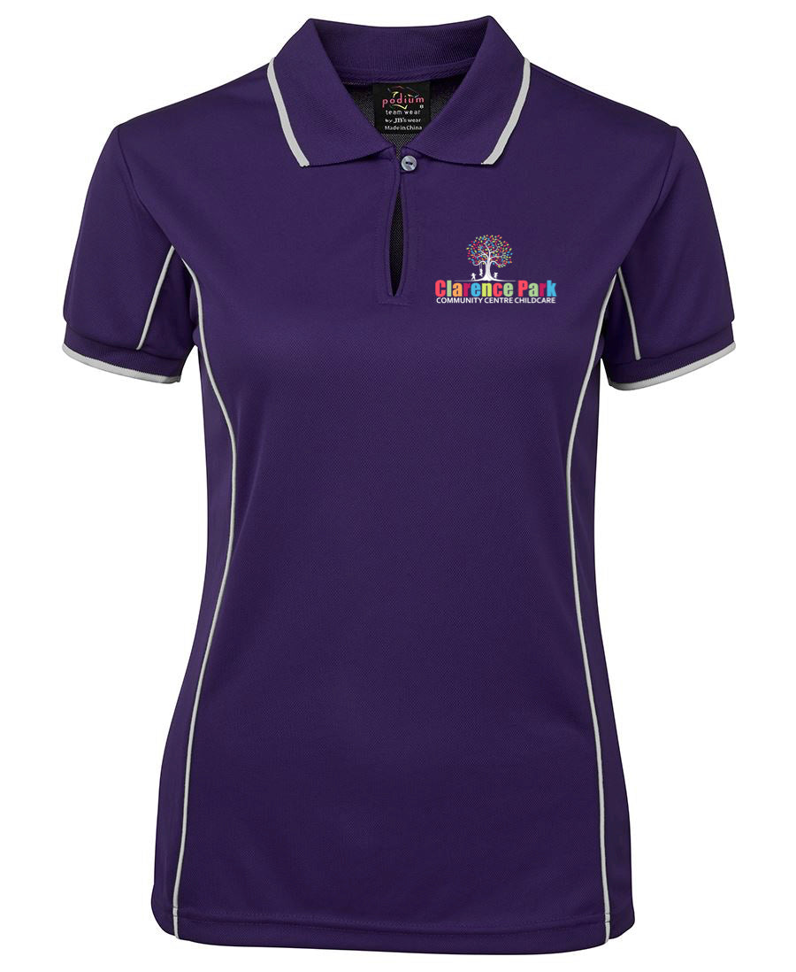 Ladies Fit Piping Polo