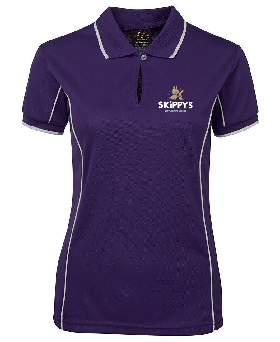 Ladies Fit Piping Polo