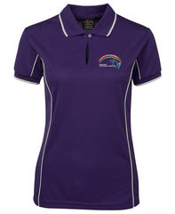 Ladies Fit Piping Polo