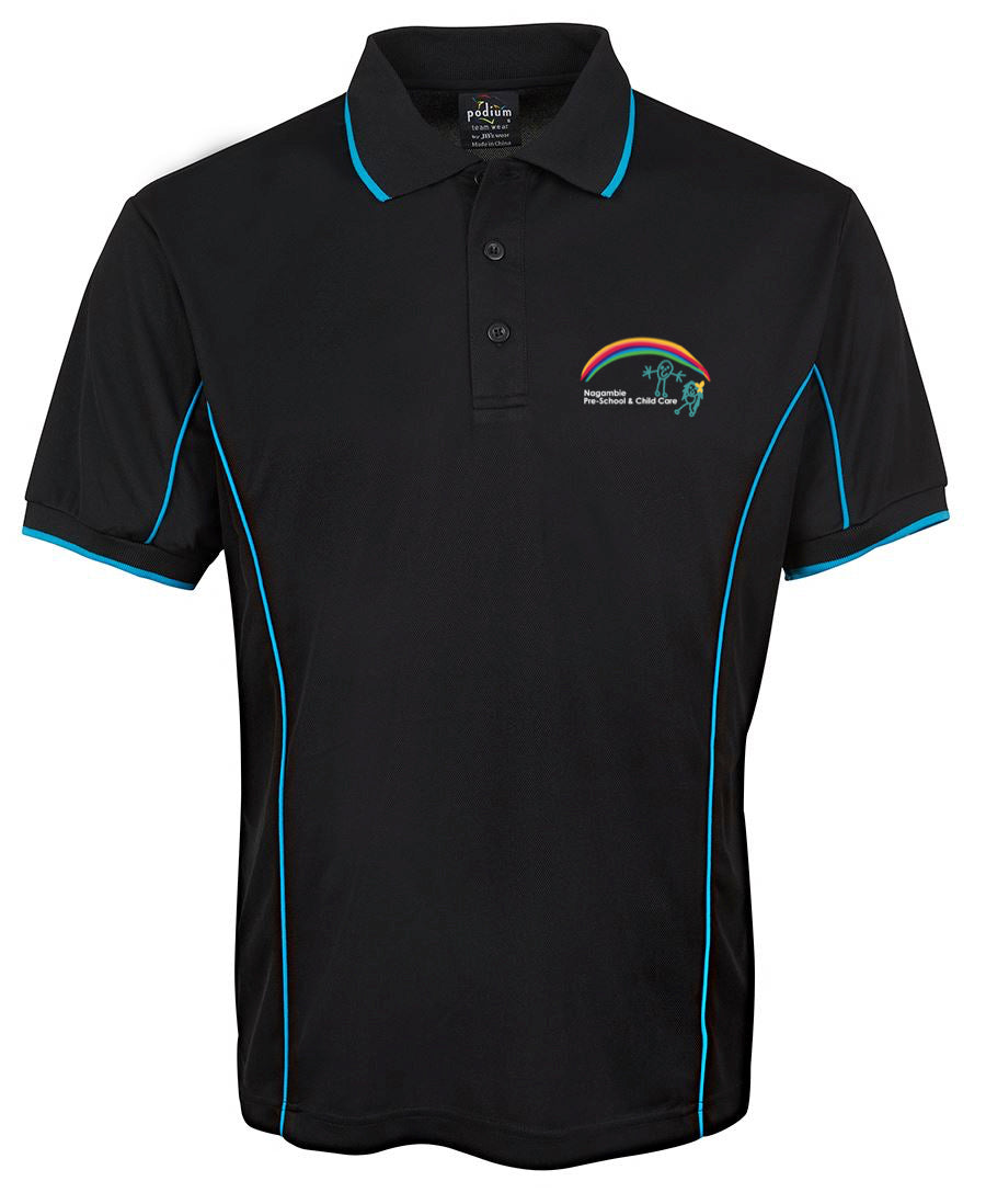 Podium S/S Piping Polo