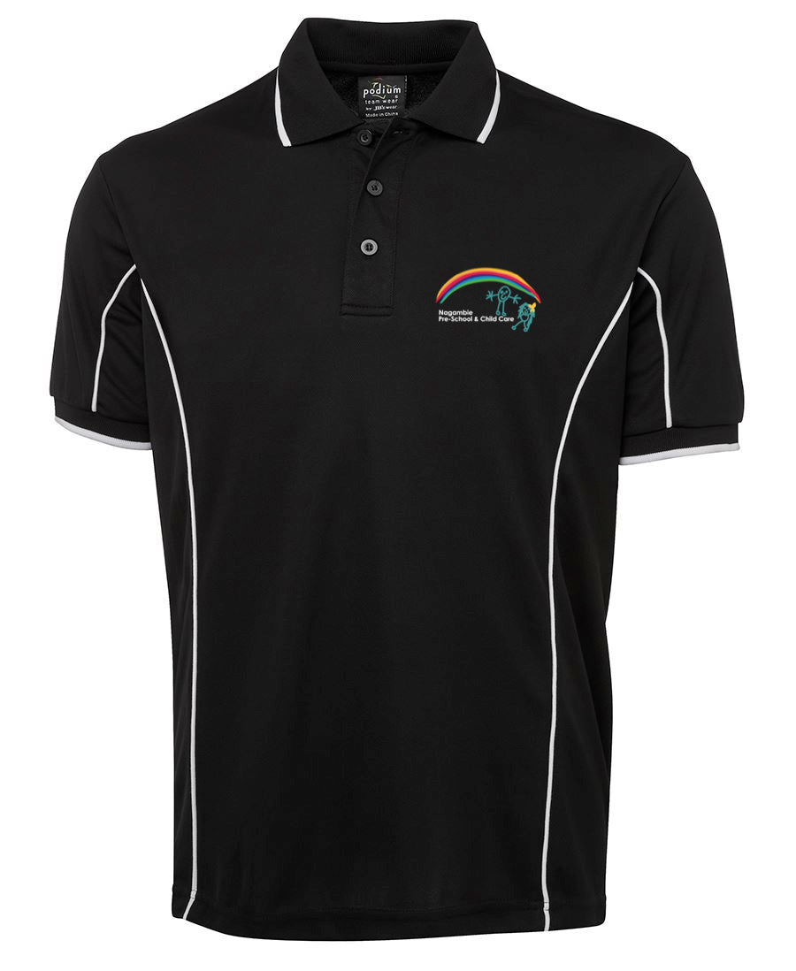 Podium S/S Piping Polo