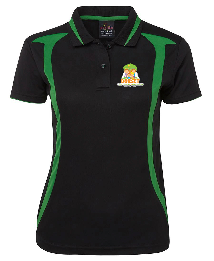 Ladies Fit Swirl Polo