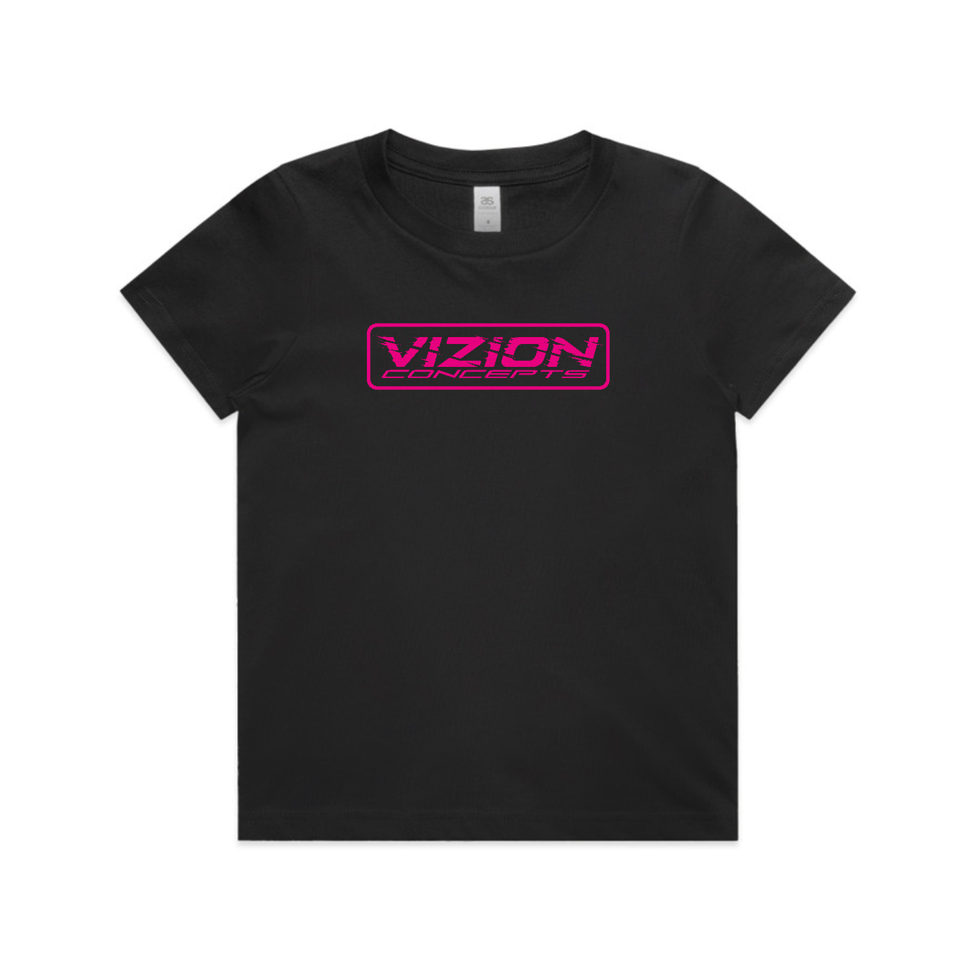 Kids Staple Tee - Pink Strike
