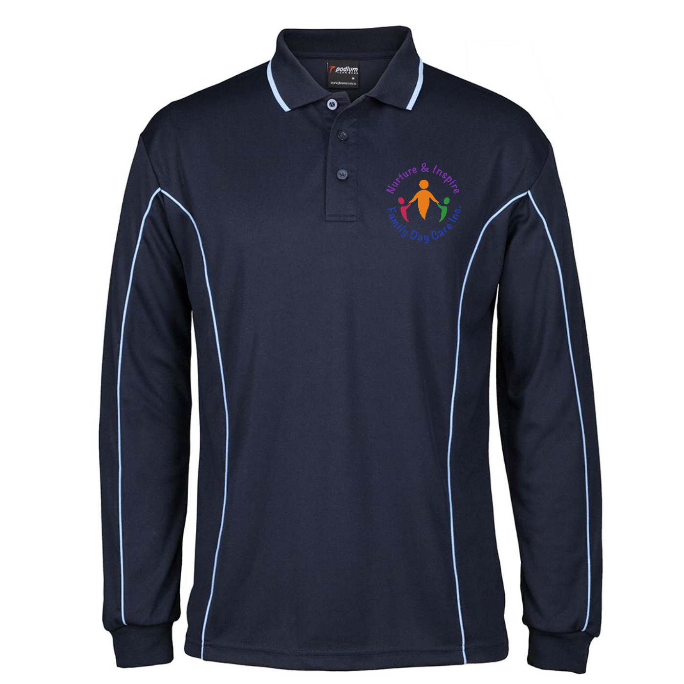 Piping Polo - Long Sleeve