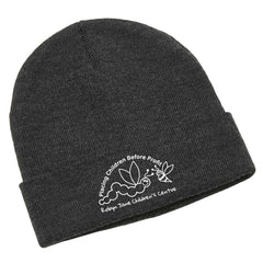 Knit Beanie With Cuff