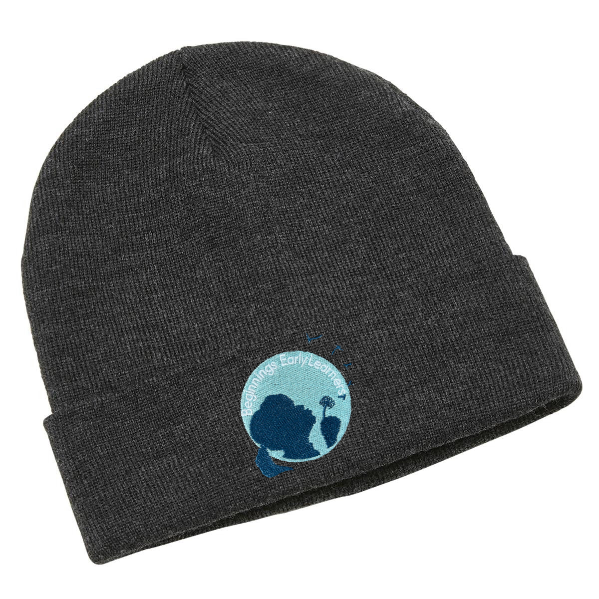Knit Beanie With Cuff