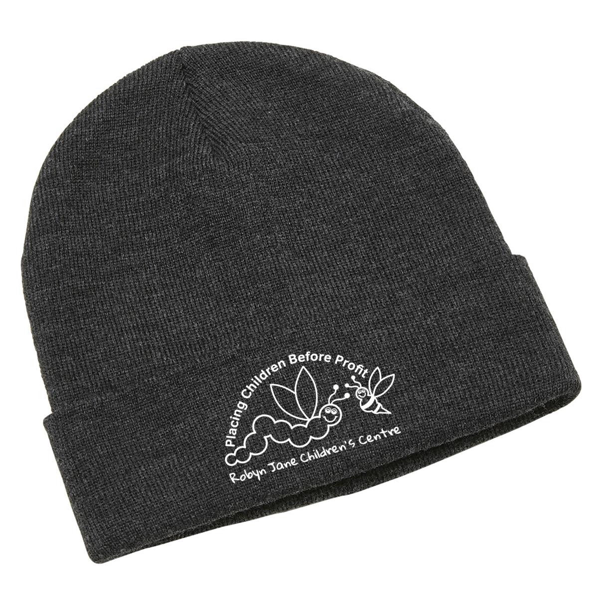 Knit Beanie With Cuff