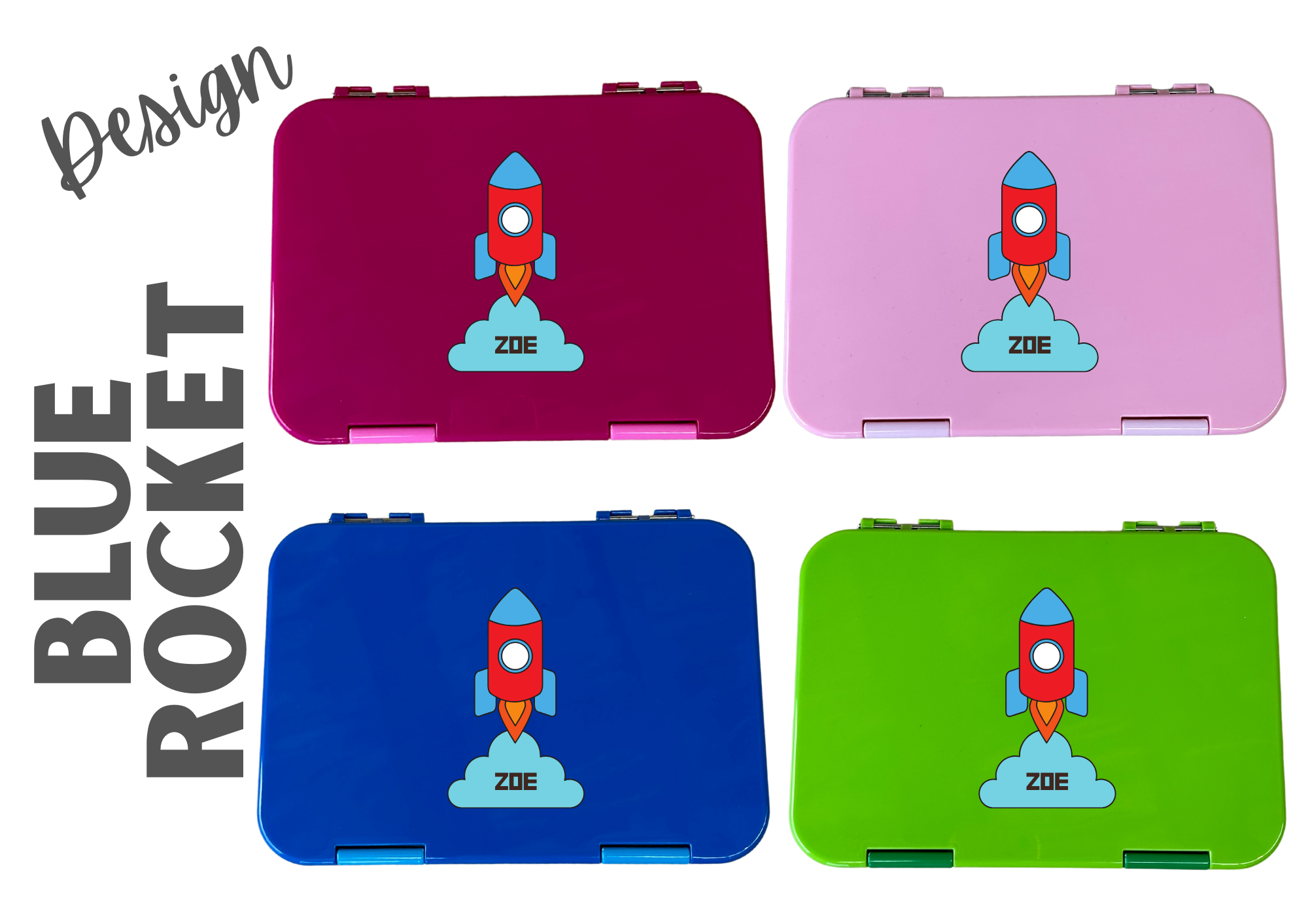 Personalised Bento Lunch Box - MEDIUM