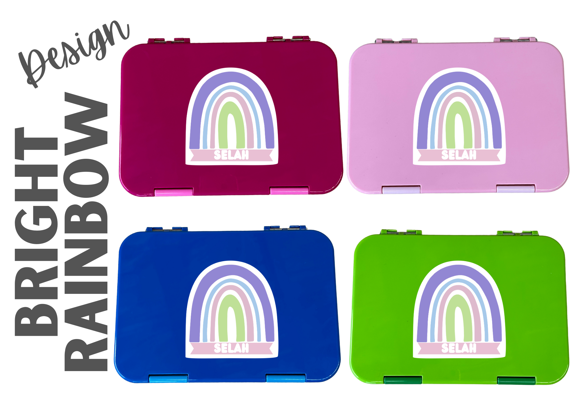 Personalised Bento Lunch Box - MEDIUM