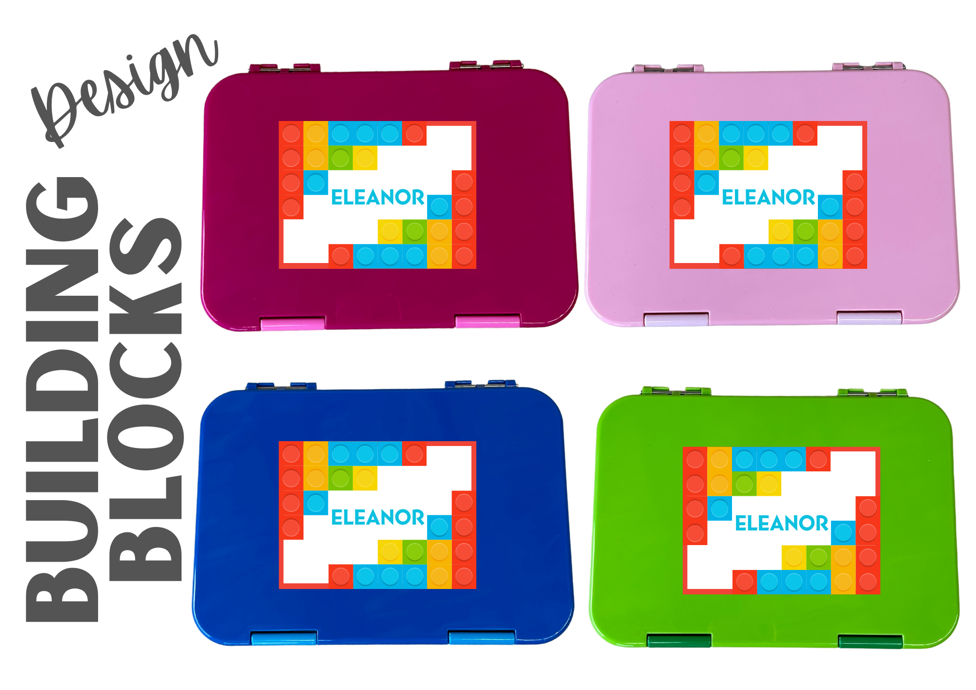 Personalised Bento Lunch Box - MEDIUM