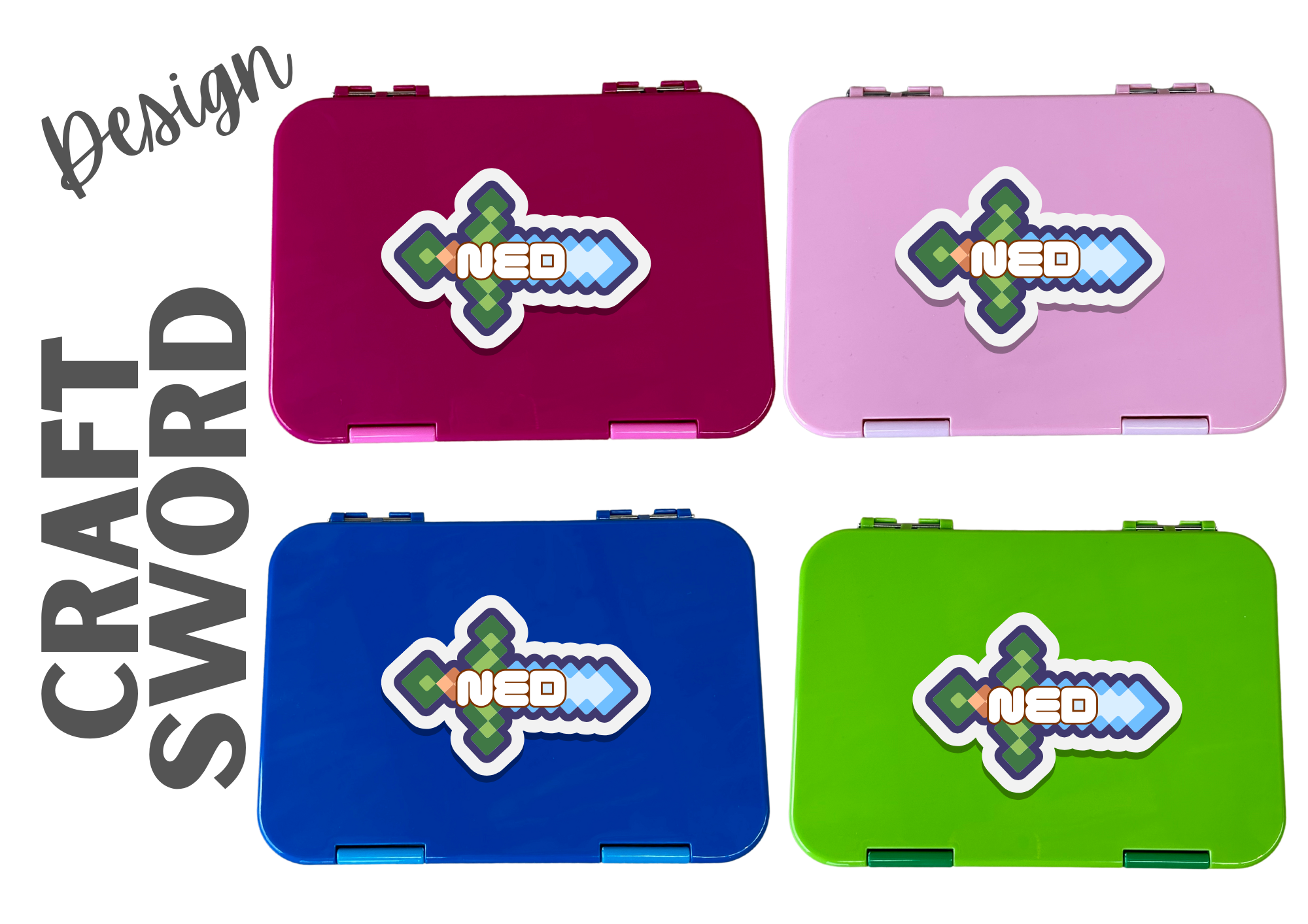 Personalised Bento Lunch Box - MEDIUM
