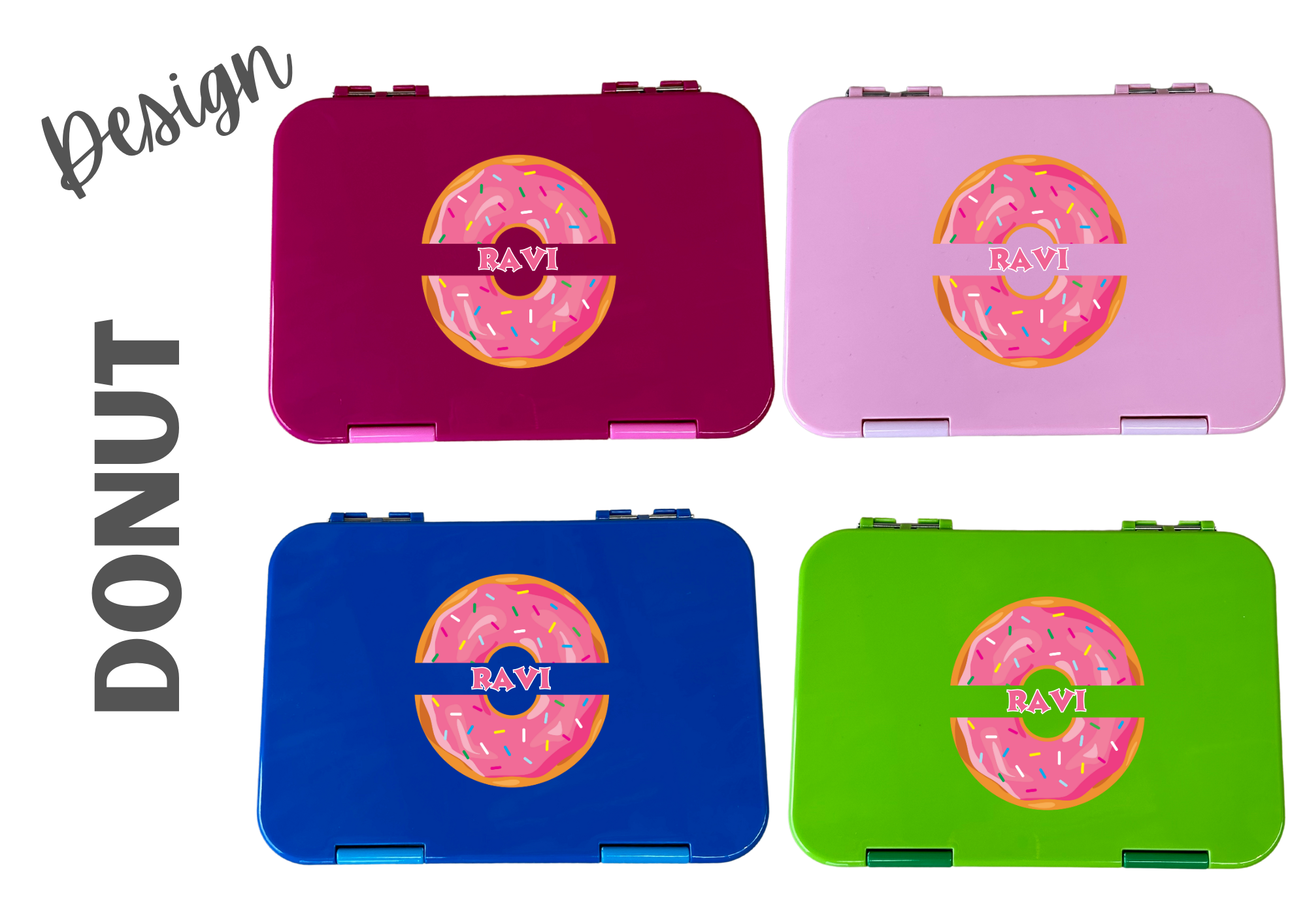 Personalised Bento Lunch Box - MEDIUM
