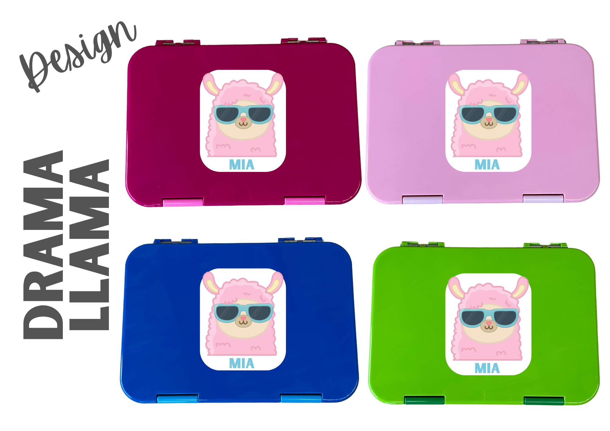 Personalised Bento Lunch Box - MEDIUM