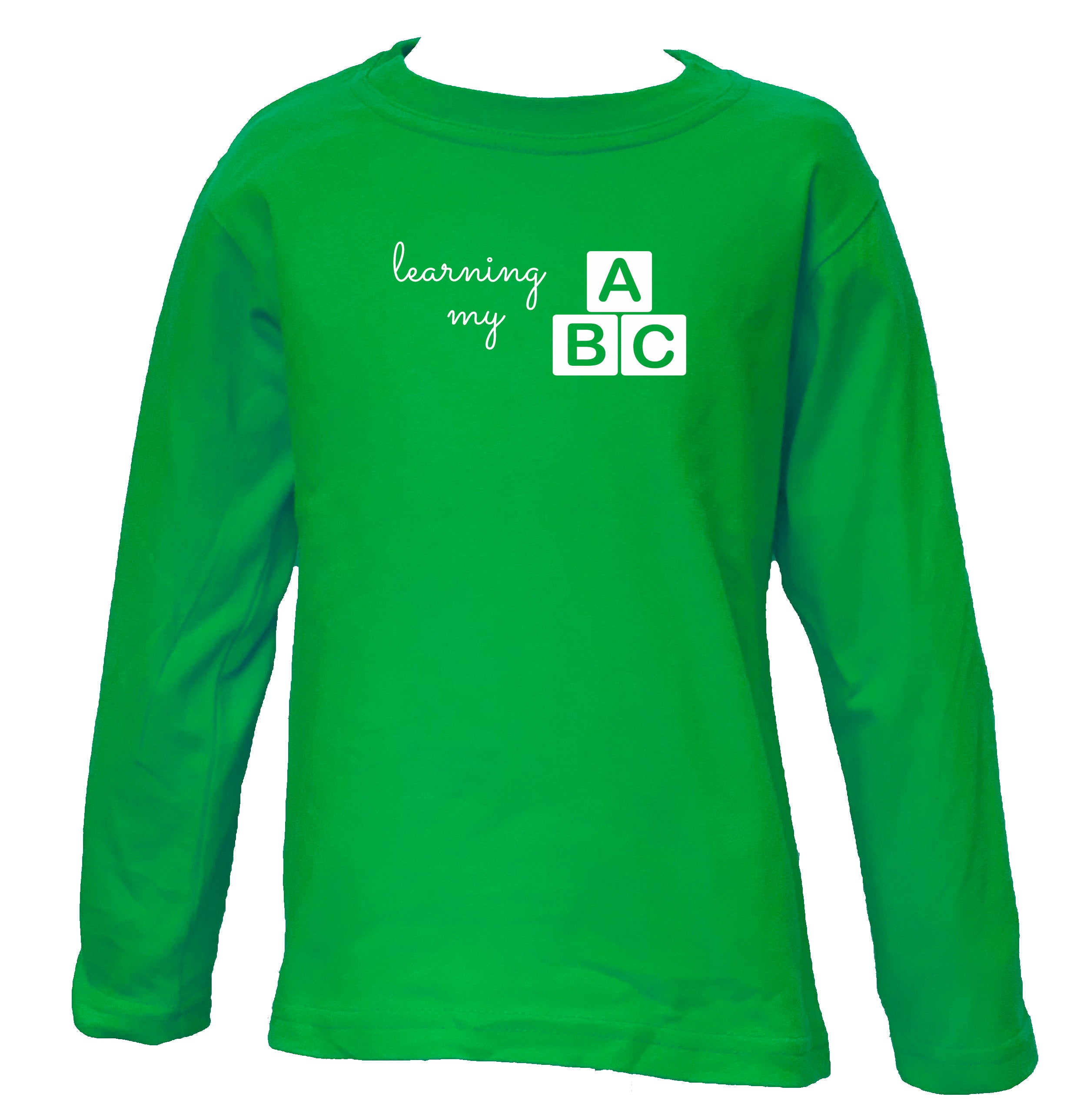 Learning My ABC - LONG SLEEVE TEE