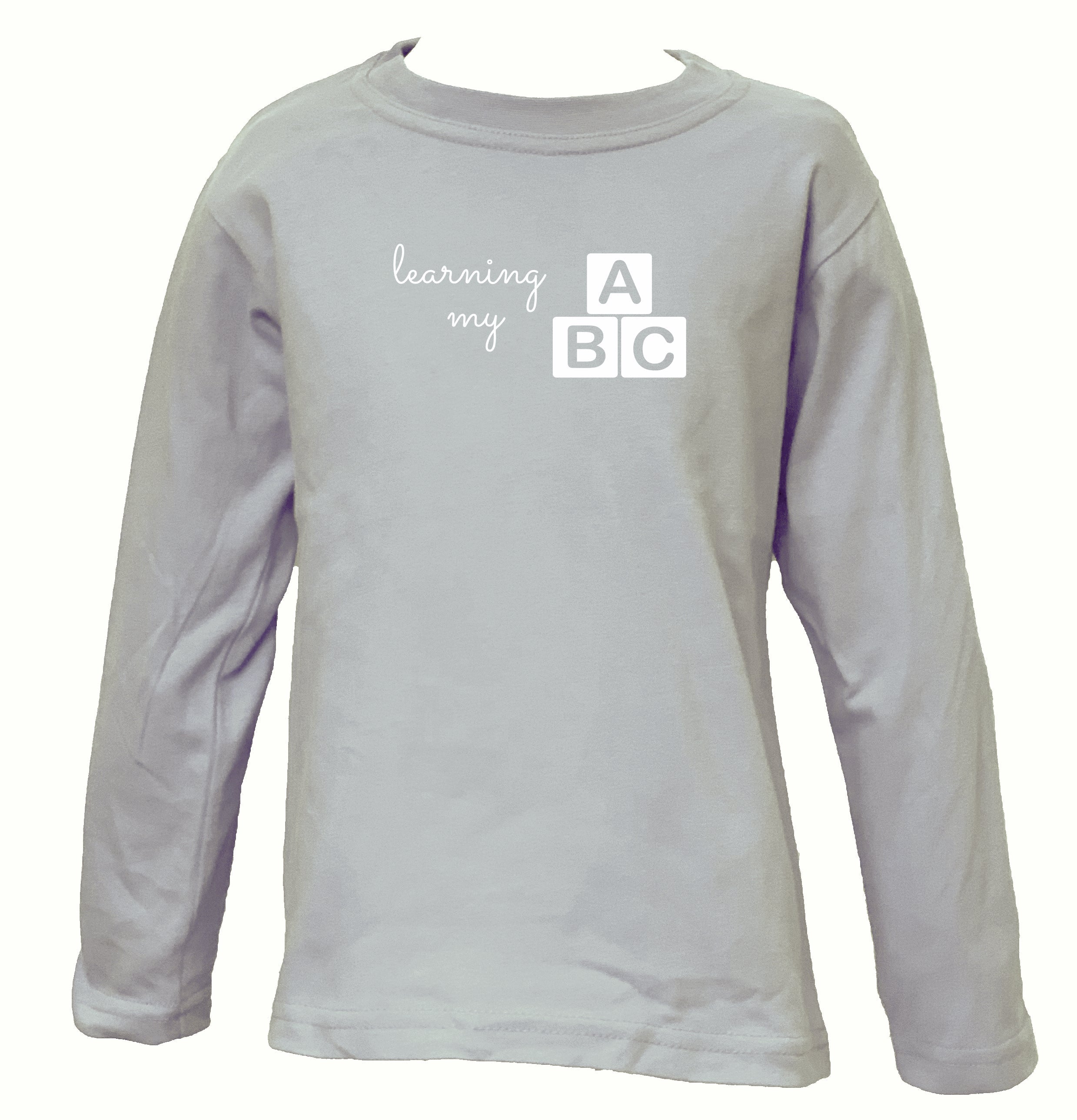 Learning My ABC - LONG SLEEVE TEE
