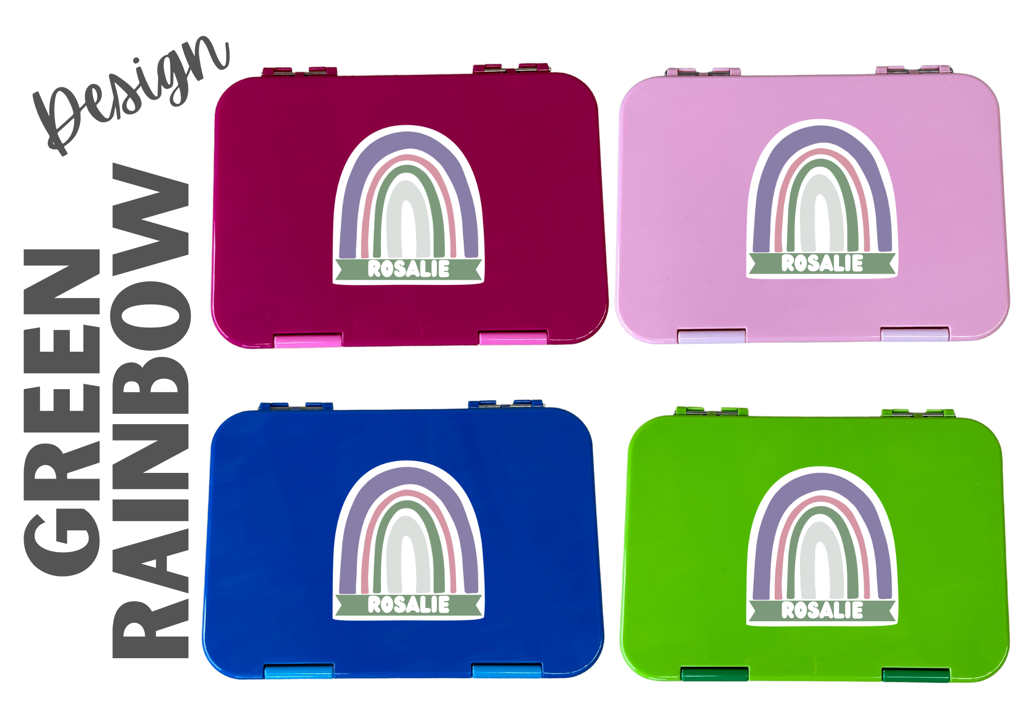 Personalised Bento Lunch Box - MEDIUM