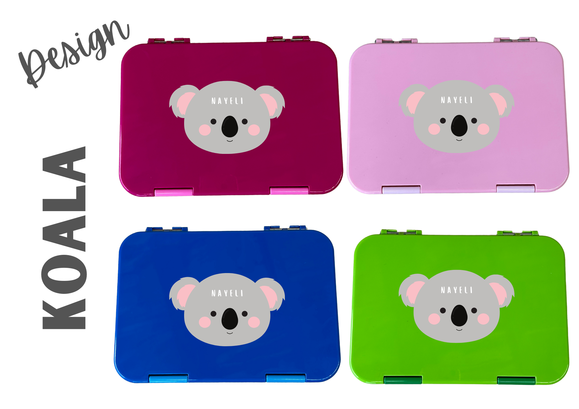 Personalised Bento Lunch Box - MEDIUM