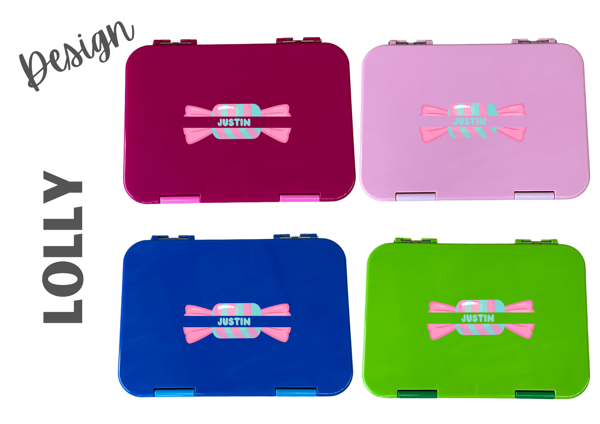 Personalised Bento Lunch Box - MEDIUM