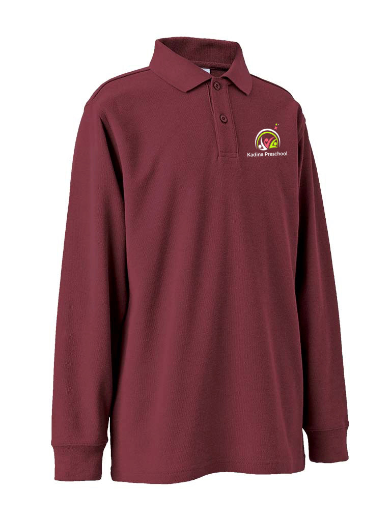 Long Sleeve Polo - Embroidery