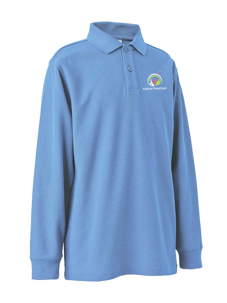 Long Sleeve Polo - Embroidery
