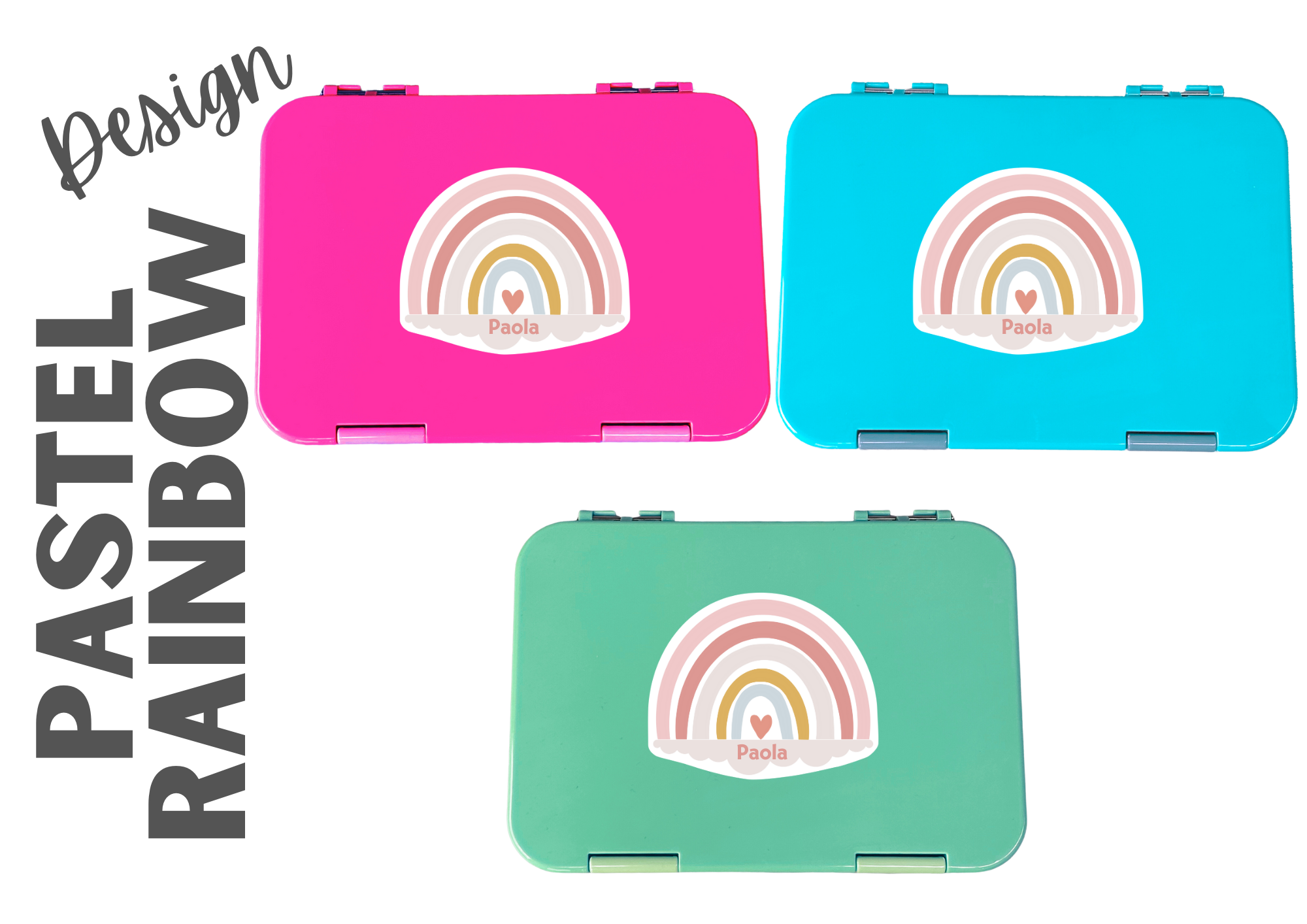 Personalised Bento Lunch Box - LARGE