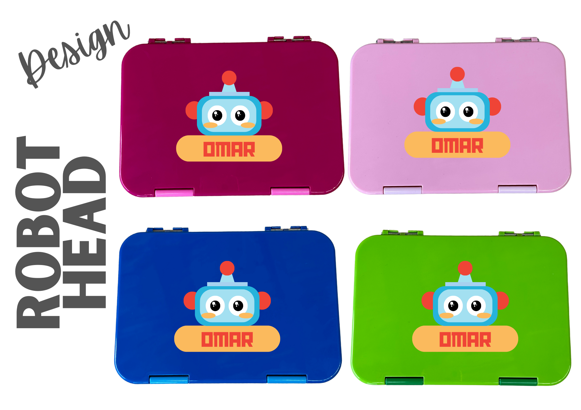 Personalised Bento Lunch Box - MEDIUM