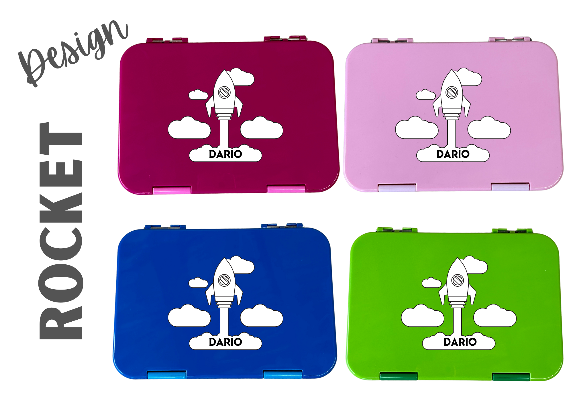 Personalised Bento Lunch Box - MEDIUM