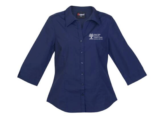 Ladies 3/4 Sleeve Shirt