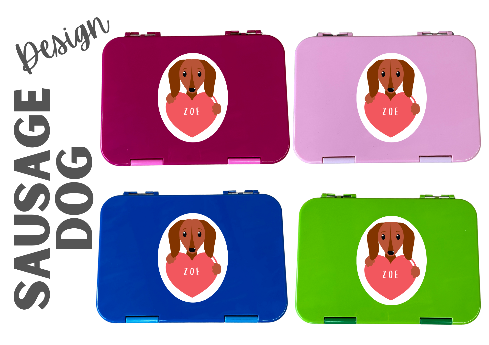 Personalised Bento Lunch Box - MEDIUM