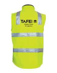 HI VIS (D+N) Softshell Vest