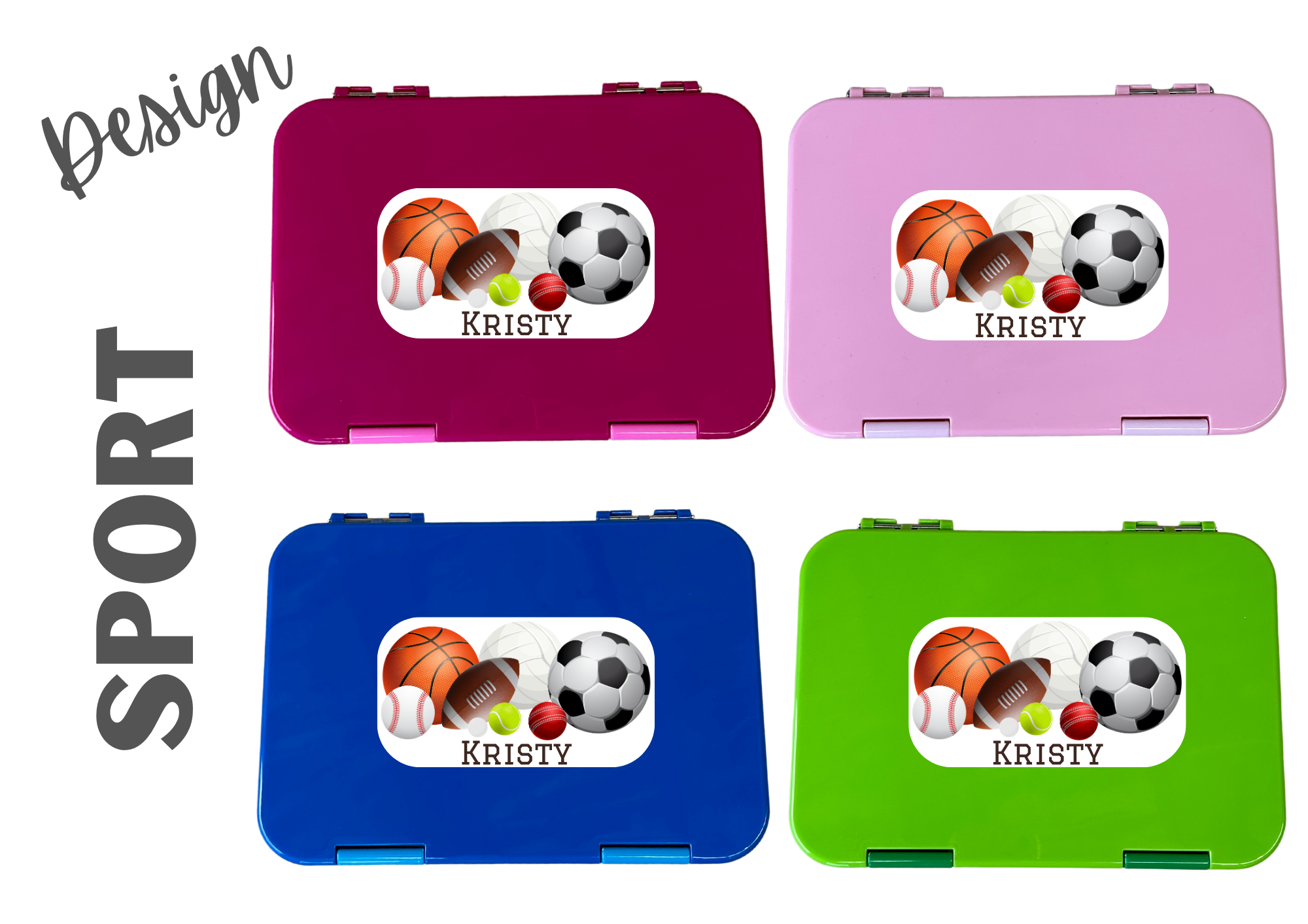 Personalised Bento Lunch Box - MEDIUM