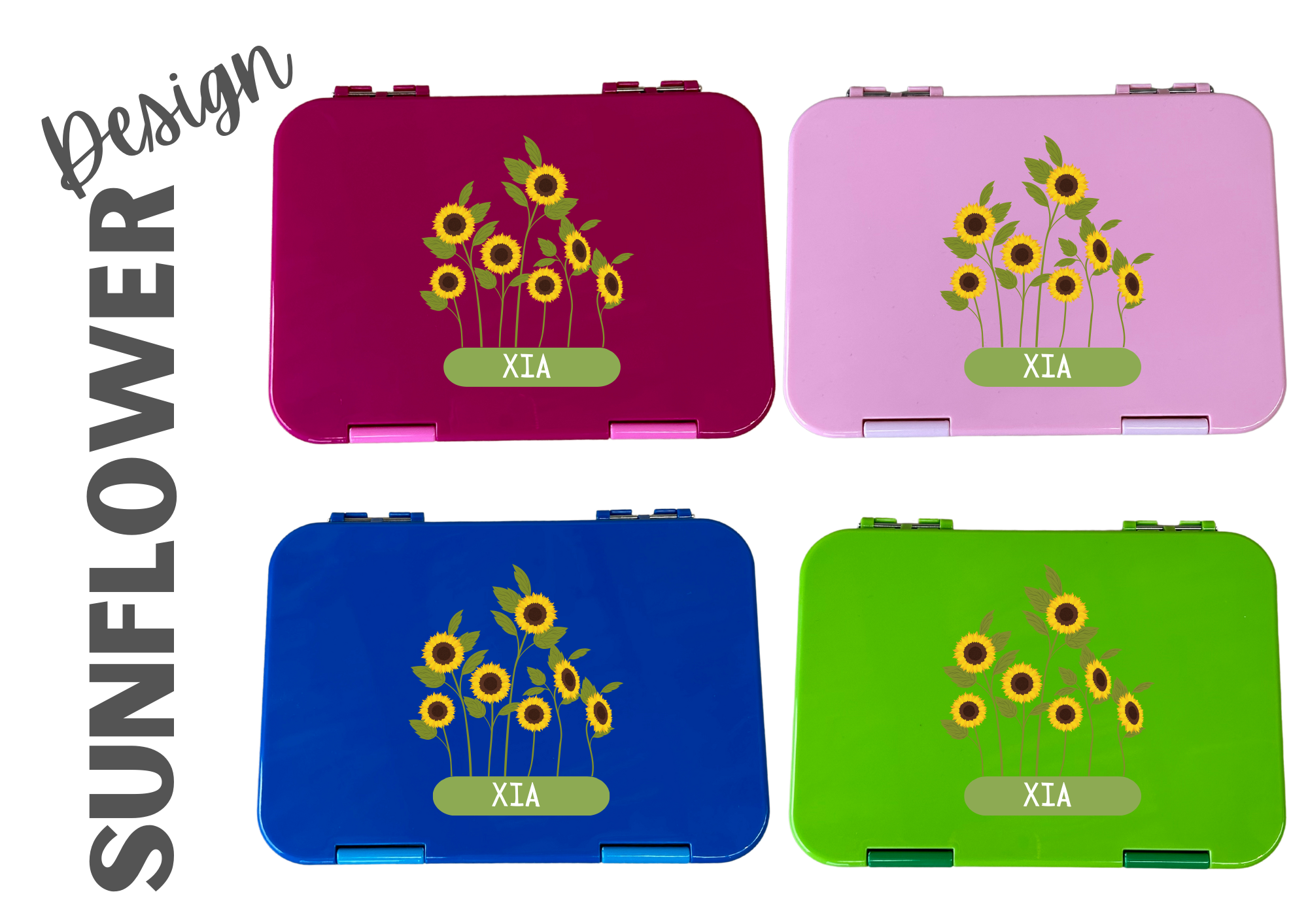 Personalised Bento Lunch Box - MEDIUM
