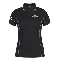 Ladies Fit Piping Polo - TUG