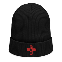 KNIT BEANIE WITH CUFF