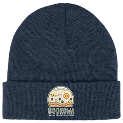 Knit Beanie With Cuff