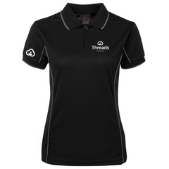 Ladies Fit Piping Polo - TUG