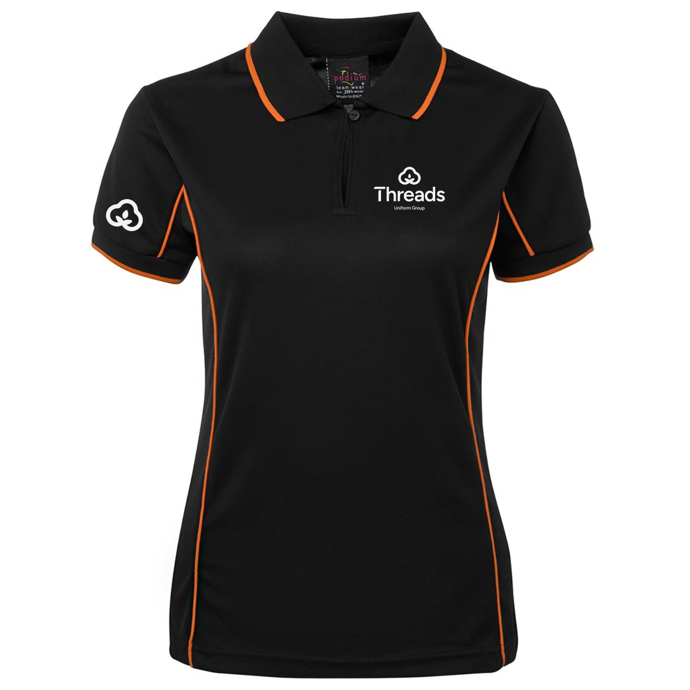 Ladies Fit Piping Polo - TUG